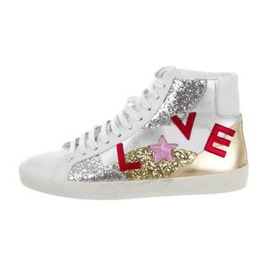YSL love high top sneakers